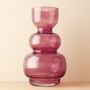 Tall Pink Bubble Vase, H25cm, thumbnail 1 of 2
