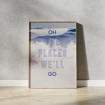 Oh The Places We'll Go Art Print, 4 of 6
