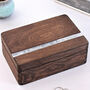 Personalised Wooden Anniversary Keepsake Box, thumbnail 1 of 11