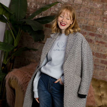 Personalised Embroidered Alpine Club Sweatshirt, 3 of 5