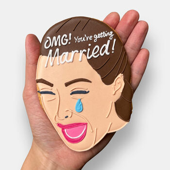 Omg! You're Getting Married Letterbox Cookie, 3 of 8