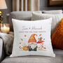 Personalised Autumn Gonk Cushion, thumbnail 1 of 4