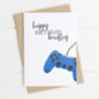 Personalised Adult Birthday Card Gaming, thumbnail 5 of 6