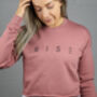 Cosy Luxe Crop Sweater, thumbnail 5 of 6