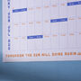2023 2024 Academic Wall Planner | The Sun Will Shine, thumbnail 3 of 6