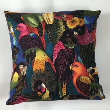 Tropical Birds Cushion Cover, 4 of 4