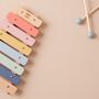 Rainbow Wooden Xylophone Children’s Toy, thumbnail 2 of 4