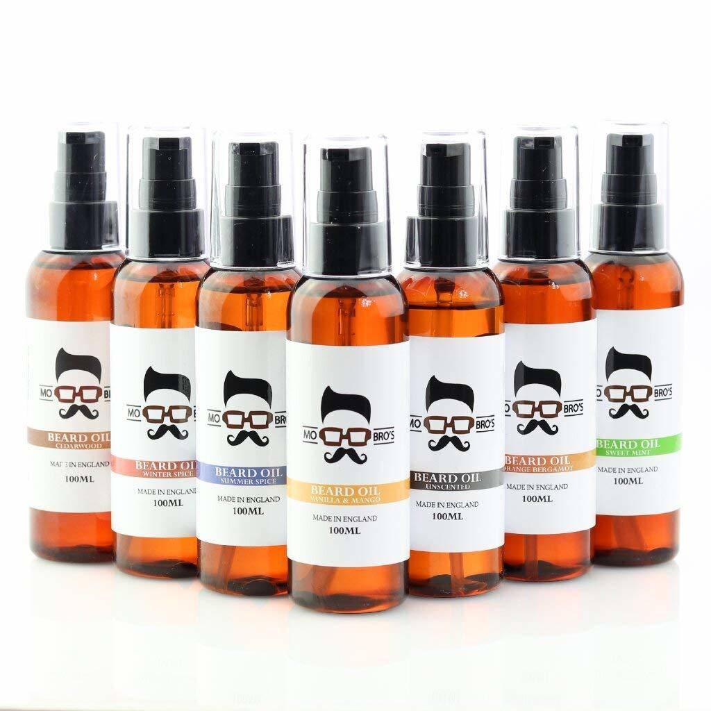 beard oil for conditioning, softening, hydrating 100ml by mo bro's