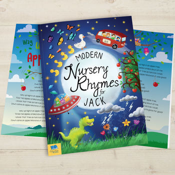 Personalised Book Of Modern Nursery Rhymes, 6 of 7
