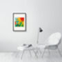 Limited Edition Sun A2 Giclée Art Print, thumbnail 3 of 7