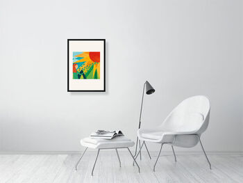 Limited Edition Sun A2 Giclée Art Print, 3 of 7