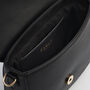 Beth Saddle Crossbody In Black, thumbnail 8 of 9