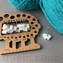 Knitting Needle Gauge With Stitch Markers, thumbnail 6 of 8