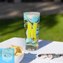 Personalised Marble Initial Printed Pint Glass, thumbnail 2 of 7