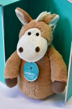 Haffi Pony Door Stop With Personalised Keyring, 6 of 10
