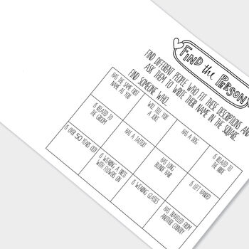 Wedding Activity And Colouring Book, 4 of 5