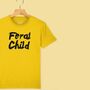 'Feral Child' Kids T Shirt, thumbnail 6 of 10