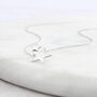 Silver Star Mother And Daughter Pendant Necklace, thumbnail 4 of 7