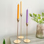 Pastel Dinner Candles Soy Wax Taper Candle, thumbnail 3 of 8