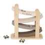 Personalised Wooden Natural Car Roller Toy With Cars, thumbnail 1 of 6