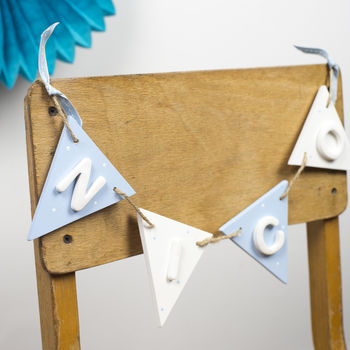 Personalised Wooden Name Bunting, 5 of 9