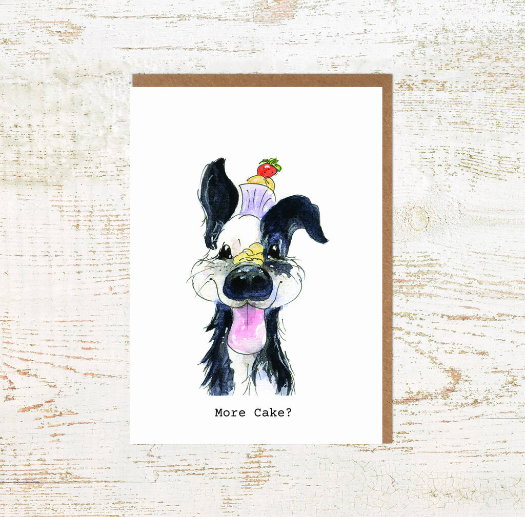 More Cake Terrier, Toy Fox Terrier Birthday Card
