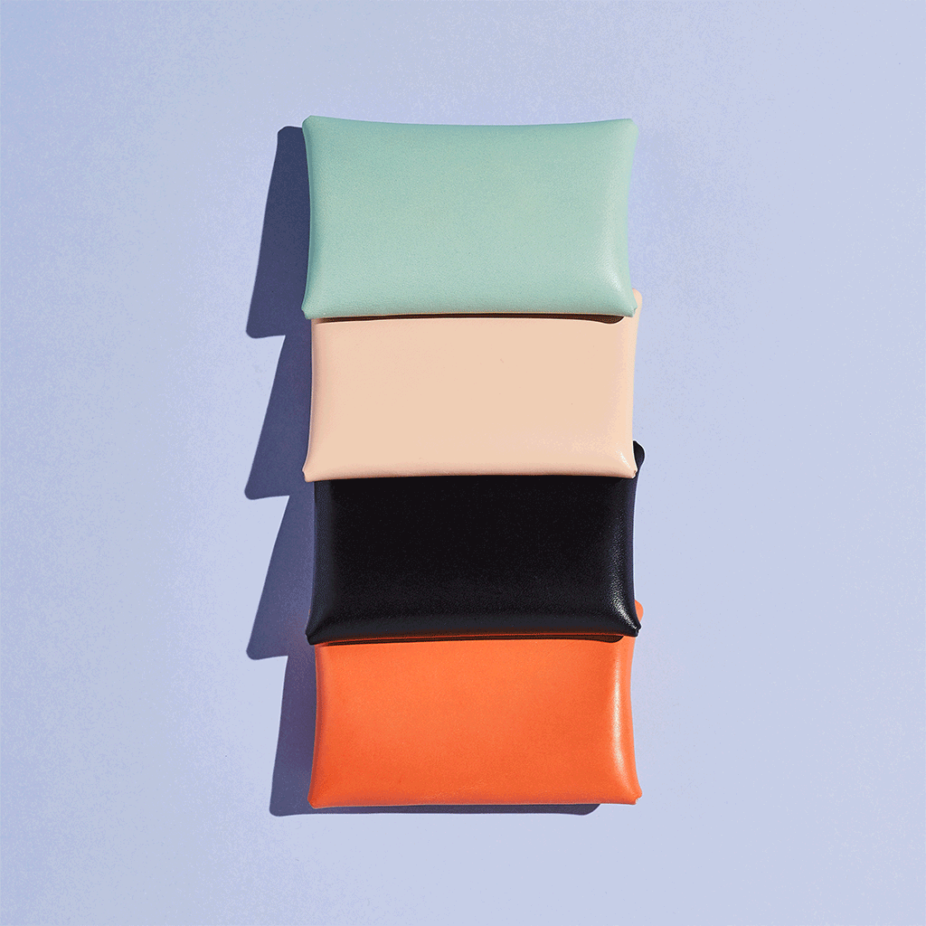 Personalised Black Leather Card + Coin Purse, thumbnail 2 of 7