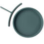 Silicone Plate With Removable Divider Teal, thumbnail 4 of 5