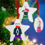 Personalised Party Dog Breed Christmas Decoration, thumbnail 1 of 12