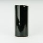 Large Cylinder Handmade Stoneware Vase In Ink Black, thumbnail 1 of 3