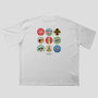 Cricket Beer Mats Oversized T Shirt, thumbnail 3 of 11