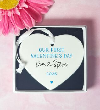 First Valentine's Day Keepsake Ornament, 3 of 4