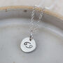 Sterling Silver Dinky Zodiac Sign Pendant, thumbnail 4 of 12