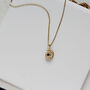 Solid Gold Ammonite Necklace, thumbnail 3 of 3