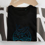 Illustrated Whale Cotton Tee, thumbnail 2 of 7
