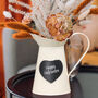 Tin Heart Jug Vase Halloween Decoration, thumbnail 1 of 7