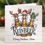 Beer Lovers Christmas Card, thumbnail 1 of 4