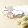 50th Birthday 1976 Halfpenny Coin Bracelet, thumbnail 3 of 10
