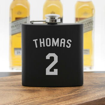 Personalised Football Shirt Hip Flask, 2 of 10