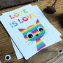 Love Is Love Valentines Card, thumbnail 2 of 3