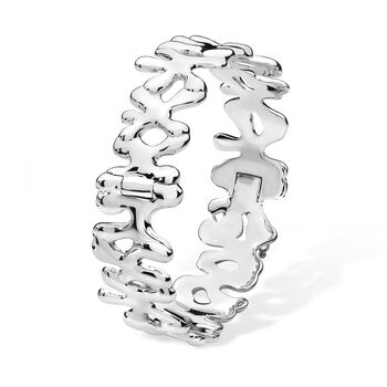 Continual Splash Bangle With Hinge, 2 of 3