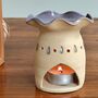 Handmade Ceramic Oil And Wax Burner Home Fragrance Gift In Pastel Colours, thumbnail 10 of 12