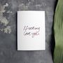 'I Fucking Love You' Rose Gold Foil Valentines Card, thumbnail 3 of 4
