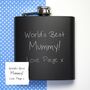 Personalised Handwriting Hip Flask, thumbnail 6 of 9