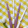 Hand Painted Spring Flower Tapered Candles, thumbnail 4 of 4