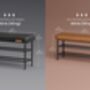 Shoe Bench Synthetic Leather Shoe Rack Bench Entryway, thumbnail 2 of 8
