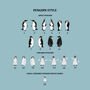 Penguin Family Portrait Print A4 Or A3, thumbnail 5 of 8
