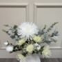 White Winter Protea And Rose Bunch, thumbnail 1 of 2