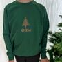 Kid's Christmas Tree Jumper, thumbnail 3 of 4