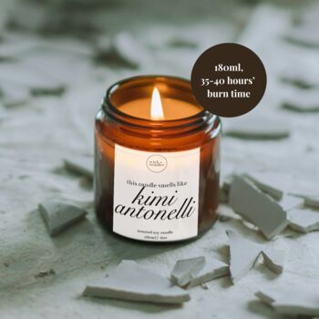 Kimi Antonelli Candle With Matches, Formula One Gifts, 2 of 10